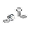 ARP 150-2302 Black Oxide 6-Point Coil Bracket Bolt Kit for