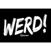 CafePress Werd Oval Sticker Oval Car Bumper Sticker