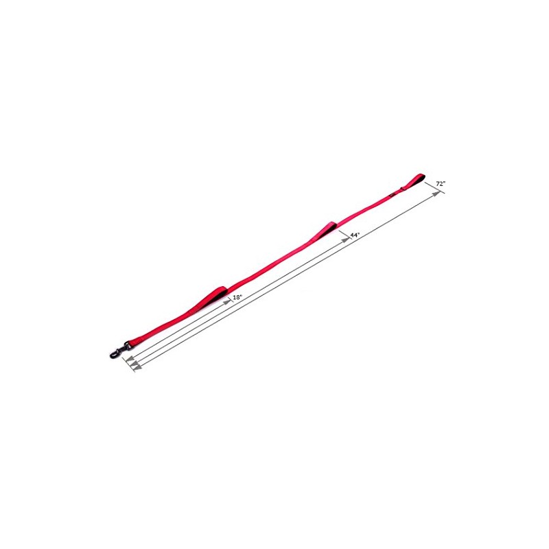 Max and Neo Triple Handle Traffic Dog Leash Reflective -
