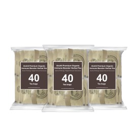 Akshit 120 Organic Immune Tea bags, Immunity Tea with Moringa Leaves, Peppermint & Tulsi (Holy basil) leaves, For Immune Support, Caffeine Free, NON-GMO, Herbal Tea