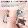 2401 Women Pedometer Soft Nylon Bracelet No App or Charging