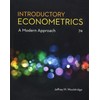 Introductory Econometrics: A Modern Approach (MindTap Course List)