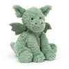 Jellycat Fuddlewuddle Dragon Medium - L: 8 cm x l: 10 cm x h: 23 cm