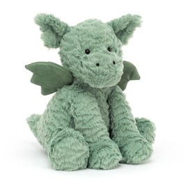 Jellycat Fuddlewuddle Dragon Medium - L: 8 cm x l: 10 cm x h: 23 cm