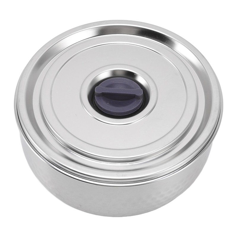 Stainless Steel Bowl 2 Layer Rustproof Thermal Insulation for Rice