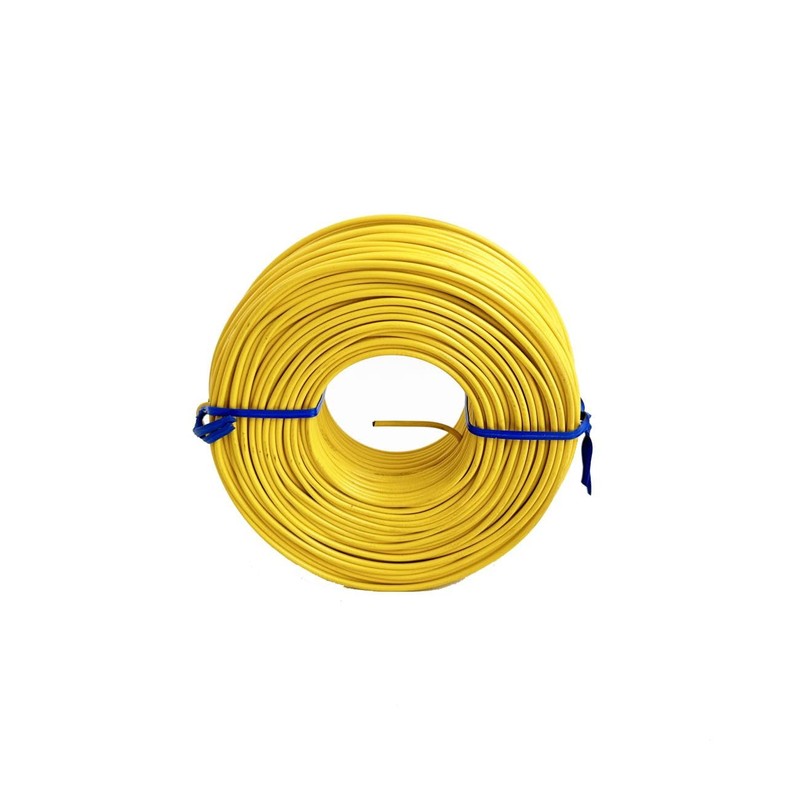 Zeluga 23-265 230ft. 16 Gauge Reinforcement Coil Yellow PVC Coated