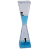Ravensden Penguin Liquid Timer Desktop Toy 18cm