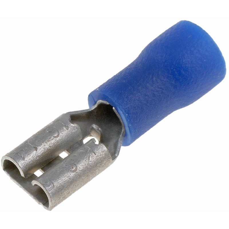 Dorman 85446 16-14 Gauge Female Disconnect, Blue, 20 Pack Universal