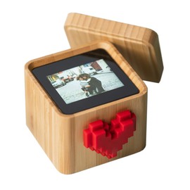 Lovebox Photo Messenger | Meaningful Gift for Partner, Mom, Dad, Wife, Husband, Grandma, Grandpa, Kids, Couple Gift, Long Distance Relationship