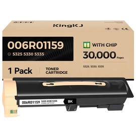 006R01159 High Capacity Toner Cartridge Black 1-Pack with chip Replacement for Xerox 5325 5330 5335 Toner Cartridges Compatible with Xerox WorkCentre 5325 5330 5335 Laser Printer Ink All-in-One Copier