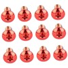DECHOUS 1 Box Titanium Steel Bike Disc Brake Screws Red