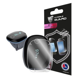 IPG Compatible with Wellue O2 Ring Oxygen Monitor Screen Protector (2 Units) Hydrogel Invisible Screen Guard - HD Quality/Self-Healing/Bubble -Free for ActiveBuds for Wellue