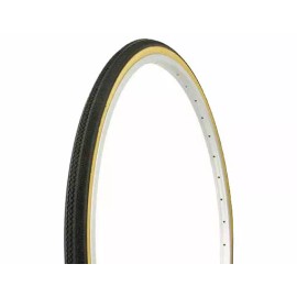 Duro NEW! ORIGINAL BICYCLE DURO TIRE IN 27 X 1 1/4 BLACK/GUM SIDE WALL HF-153.