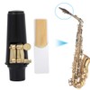 Alto Saxophone Mouthpiece, Alto Sax Mouthpiece, 4 in 1 Alto
