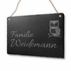 Slate Signs with Cord and Your Individual Engraving | Personal
