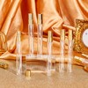 FREEBLOSS 80 PCS Mini Spray Bottles Clear Glass Perfume Bottles