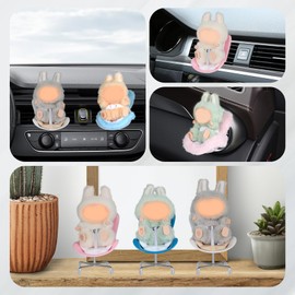 Asiento de coche para muñeca, adorno de coche, ideal para coleccionistas de cajas ciegas y entusiastas del interior del coche