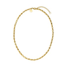 Purelei® Dreamscape Coffee Bean Necklace for Women Made of Stainless Steel, Timeless Waterproof Necklace, Adjustable Length from 40 to 45 cm, Stainless Steel