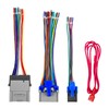 TIKSCIENCE Radio Wiring Harness Male and Female Adapter Fit for