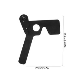 Beavorty Vision Chart Eye Cover Portable Eye Occluder for Vision Testing Ergonomic Design Durable Optometry Tool Essential for Optical Shops and Exams Compact and Easy to Use