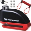 GRIP EARTH Disc Lock Bike Lock Anti-Theft 110dB Loud Alarm