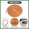 Motoforti Car Door Edge Guard, 16.4ft U Shape Rubber Edge