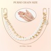 ZOOEASS 1Pcs Pearl Purse Chain Charms for Handbags Wallet Crossbody
