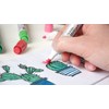 KREUL 90662 Textile Marker Fine, Red, Line Width Approx. 1