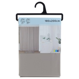 Taupe Extra Long Waterproof Shower Curtain Liner 71x79 Inches – Durable Plastic with Rust-Resistant Grommets, Machine Washable, Lightweight Opaque PEVA for Shower or Bathtub