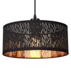 FRIDEKO HOME Pendant Light Black Gold Modern Pendant Light Ceiling
