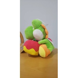 Jextech Muñeco De Peluche Yoshi Con Manzana Mario Bros Detalle 17 Cm