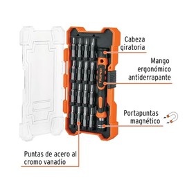 Truper JOY-17, Desarmador de joyero con 16 puntas