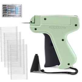 JESWO Pistola Etiquetadora de Ropa, 5 Agujas y Sujetadores de Púas de 1000 Piezas, Etiquetas de Ropa Y Etiquetas de Precio Pistola, Pistolas de Fijación de Etiquetas
