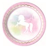 Procos Partyware 85757 PR89345 Plates, Pink