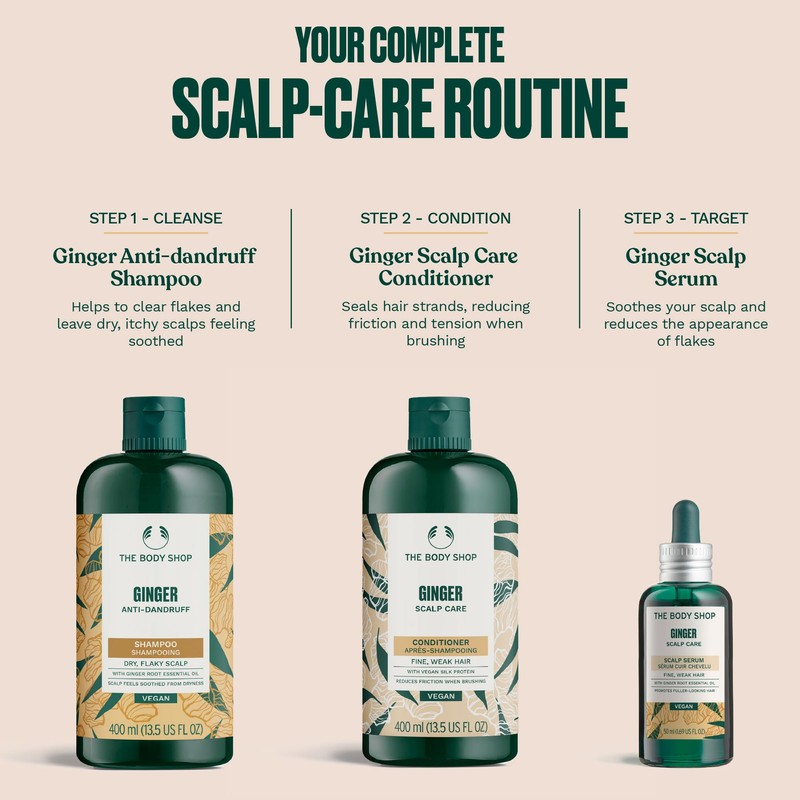 The Body Shop Ginger Scalp Care Conditioner 250ml