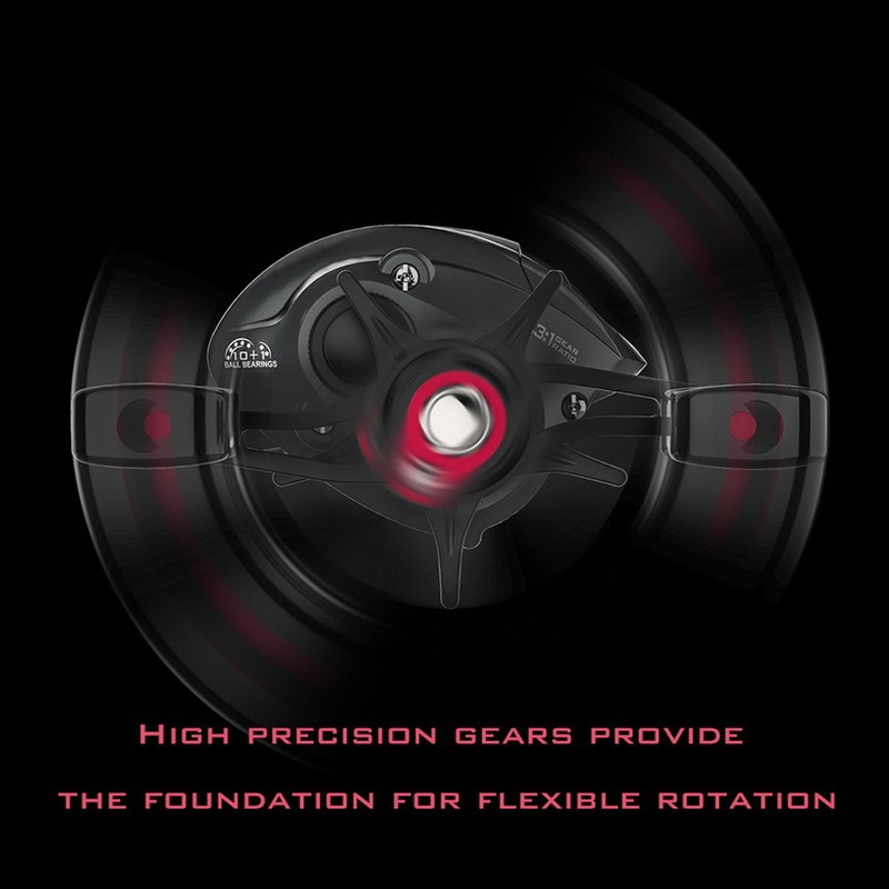 Spinning Fishing Reel Carbon Fiber Fish Bait Casting Reel Fishing