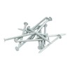 Galvanised Round Wire Nails - 40mm Length (Pack of 140)
