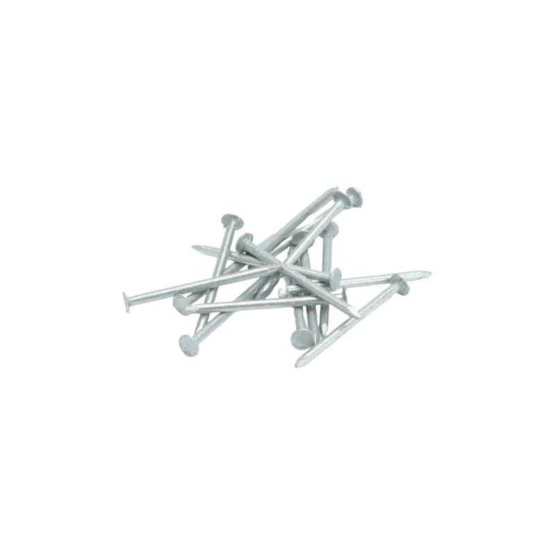 Galvanised Round Wire Nails - 40mm Length (Pack of 140)