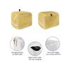 Pure Yellow Toaster Cover 2 Slice, Small Kitchen Appliance Covers,