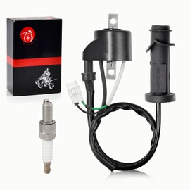 0824-036 0824-049 Ignition Coil Pack & SPARK PLUG + CAP For Arctic Cat 650 4x4 H1 2006-2011