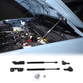 Car Front Hood Lift Supports Kit Compatible with Ford Maverick 2022 2023 2024 Front Hood Lift Support Shock Struts Replacement Assist Hydraulic Rod Gas Charged Strut Shock Lifting Bracket Accessories