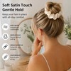 Hair Accessories Set - Hair Clip - Bun Scrunchie -