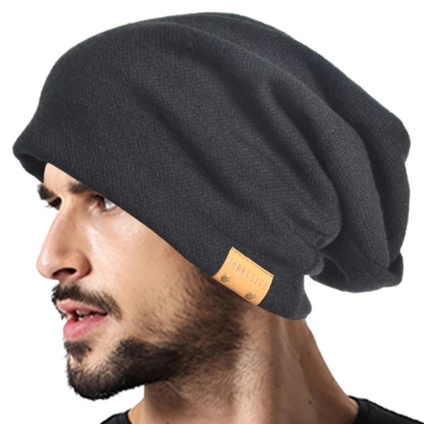 Vecry Men Oversized Slouch Beanie Large Skullcap Knit Hat 1