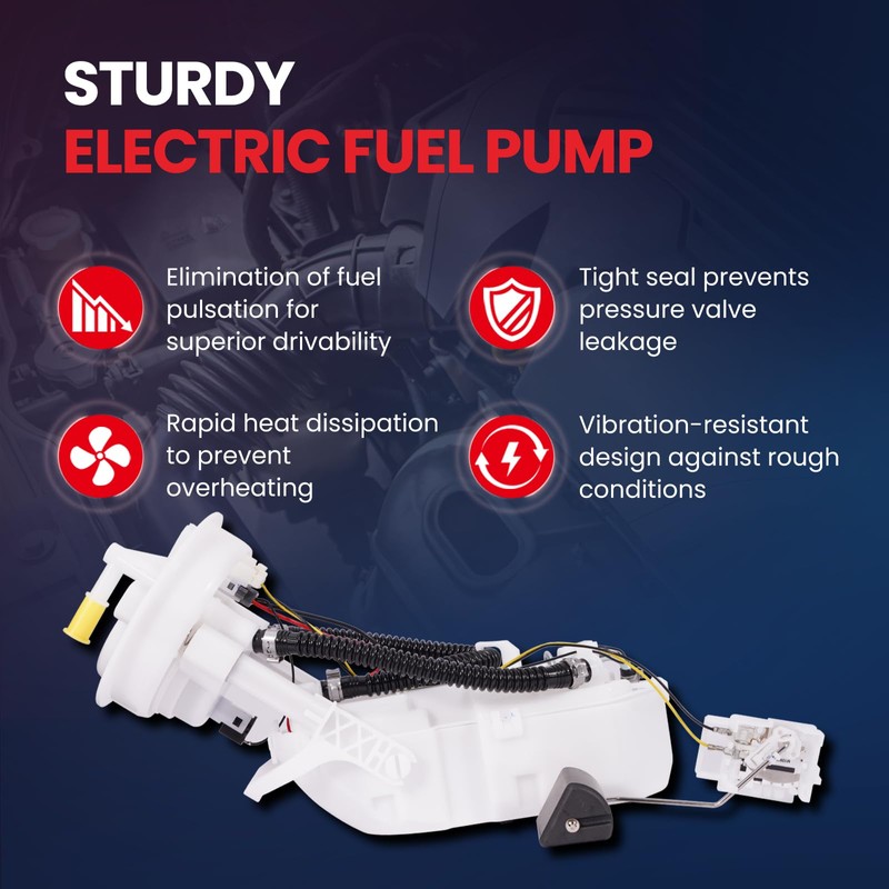 MOCA E8566M Fuel Pump Fit for Honda 2001-2005 Civic 1.7L,