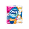 Zewa Wisch und Weg Giant Kitchen Rolls Extra Long, Absorbent Wipes, 1 x 2 Rolls (2 x 72 Sheets)