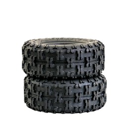 AlveyTech 13x5.00-6 Tire (Set of 4) - Replacement for Mega/Monster Moto, Pit Bike, Taotao Parts ATV, Go-Kart, Quad, Mini Dirt Bikes, Dune Buggy Tubeless Pneumatic Rubber Tires, 4-Wheeler Accessories