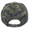 Mega Cap MG Unisex Unstructured Ripstop Camouflage, Camo, Size One