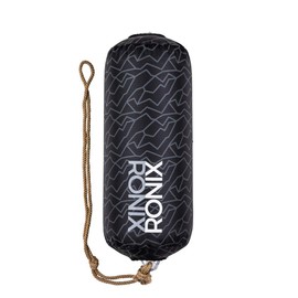 Ronix Happy Hour Boat Bumper, Charcoal Grey, 10 in. x 28 in.