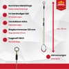 emwe 2593 Gymnastics Rings Set for Children Swing Rings Rope