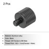 sourcing map 2 Pack Microphone Stand Adapter 3/8 Female x